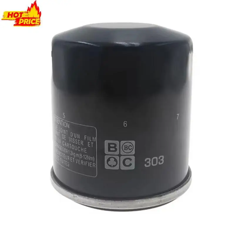

Stainless Steel Oil Filter ATV UTV Accessories Easy Installation Replacement Oil Filter Universal for Sportsman 400 450