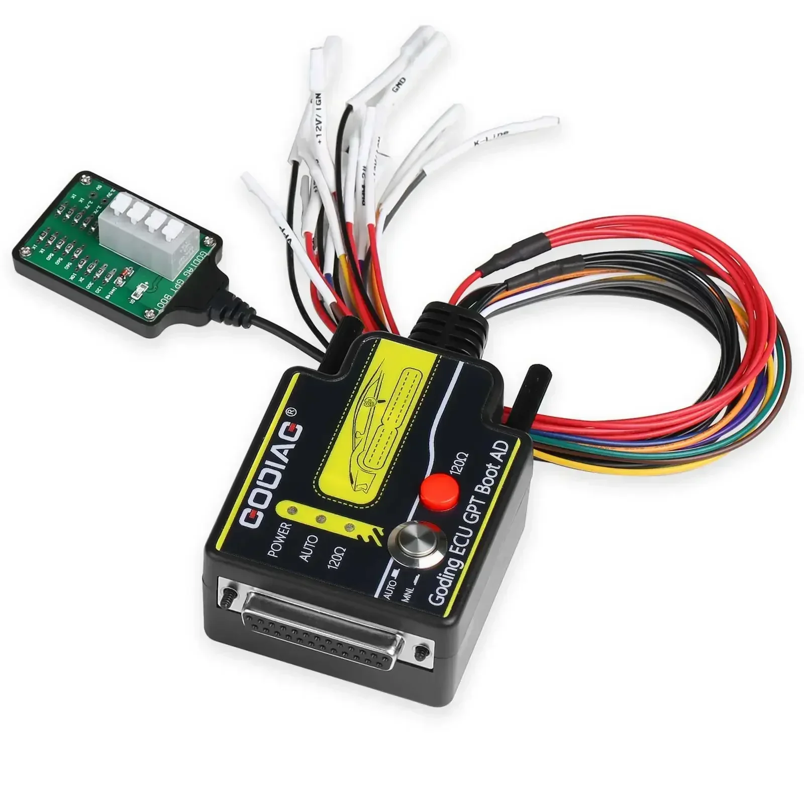 GODIAG ECU GPT Boot AD Connector for ECU Reading Writing No Need Disassembly Compatible with J2534/PCMFlash/ FoxFlash/ FC200