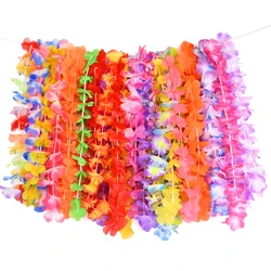 5/10Pc Hawaii Party Leis Flower Wreath ghirlanda collana hawaiana Hawai Floral Wedding Birthday Party Supplies decorazione ghirlanda