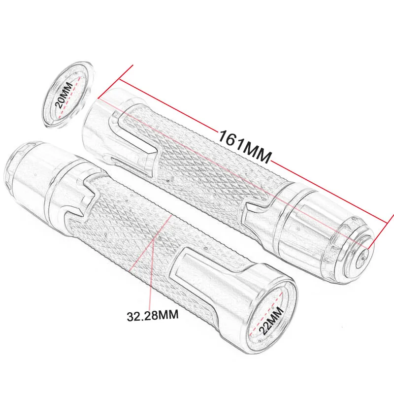 For GSXR150 GSXR 150 2017 2018 2019 2020 Motorcycle Accessories Adjustable Brake Clutch Levers Handlebar Grips Ends