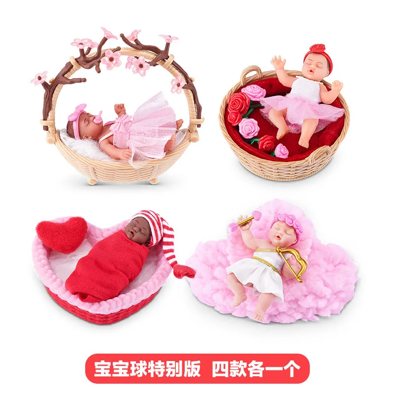 

Миниатюрные куклы-сюрпризы My Mini Baby Surprise Twin, набор для ролевых игр, игрушки для детей, подарок-сюрприз