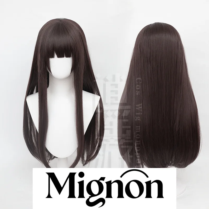 Saekano: How to Raise a Boring Girlfriend Katou Megumi Long Hair Cosplay Wig Simulation Scalp Top Halloween Gift
