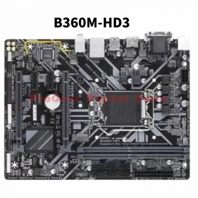 

Used for GIGABYTE B365M-D2V / B360M-D3V / B360M-D2V / B360M-HD3 LGA 1151 mATX DDR4 Motherboards