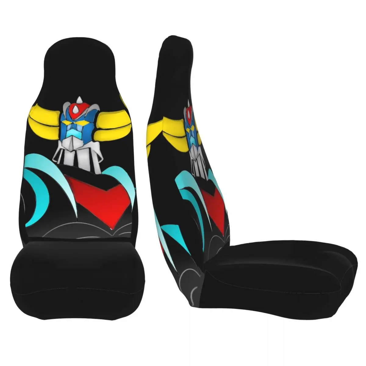 Mazinger Z Universal Car Seat Cover Off-Road AUTOYOUTH Grendizer Robot Car Seat Protection Covers Polyester Seat Protector