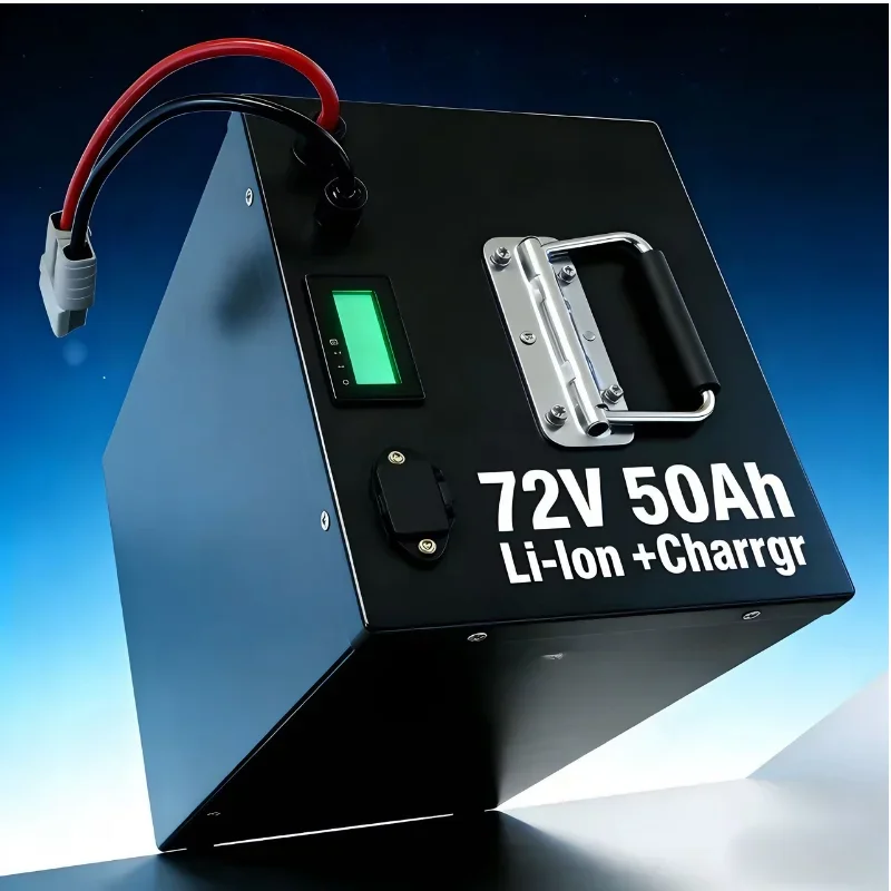 72V 50Ah Lithium Ion Battery Pack delivers uFor Surron Electric Dirt Bikes & Off-Road Scooters (5000W/8000W)Camping Gear and Sma