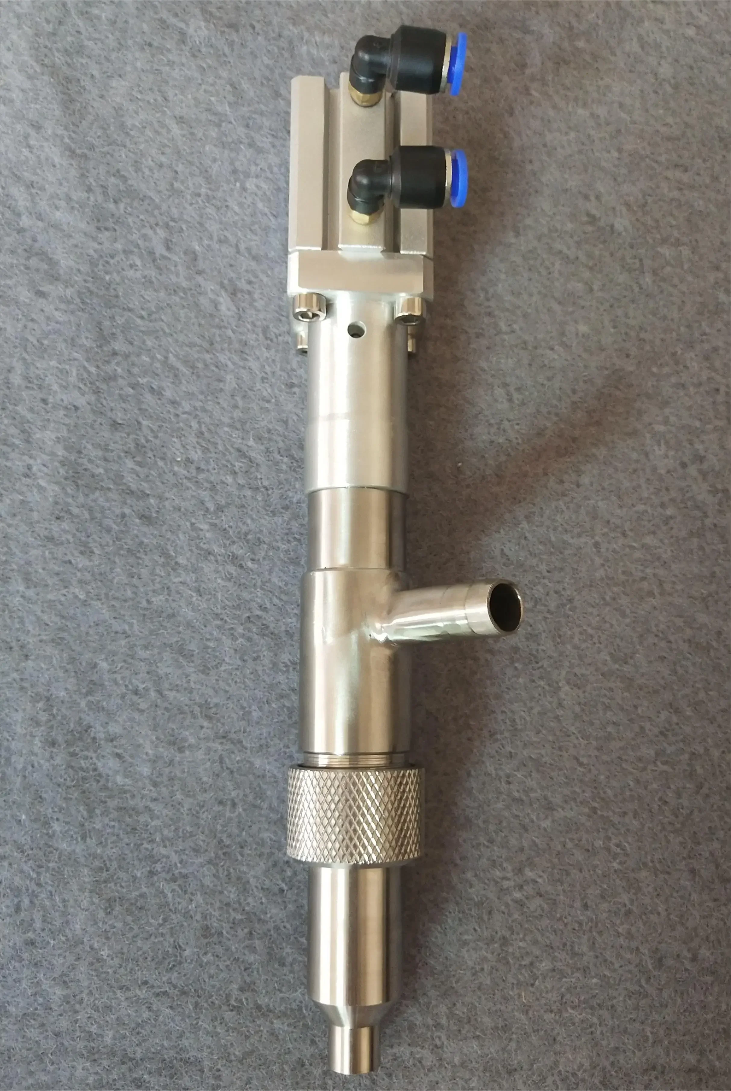 الفولاذ المقاوم للصدأ المكبس الحليب لصق الزبادي الشحوم السائل زجاجة ملء فوهة مع قطع غيار الصمام اليدوي لآلة التعبئة