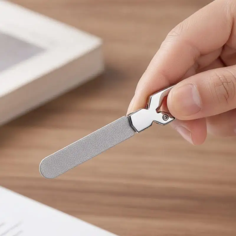 Heavy Duty Double Sided Nail File Non Toxic Material Coarse Fine Grinding for Hard Nails Home Manicure Pedicure Salon Use