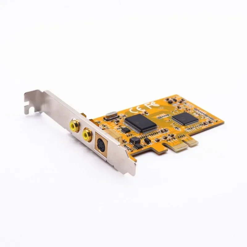 

1pcs PCIE 878A Capture Card PCI-E 878 Sonography Medical Image 2 PORTS AV Svhs Terminal Connector Video Capture Card