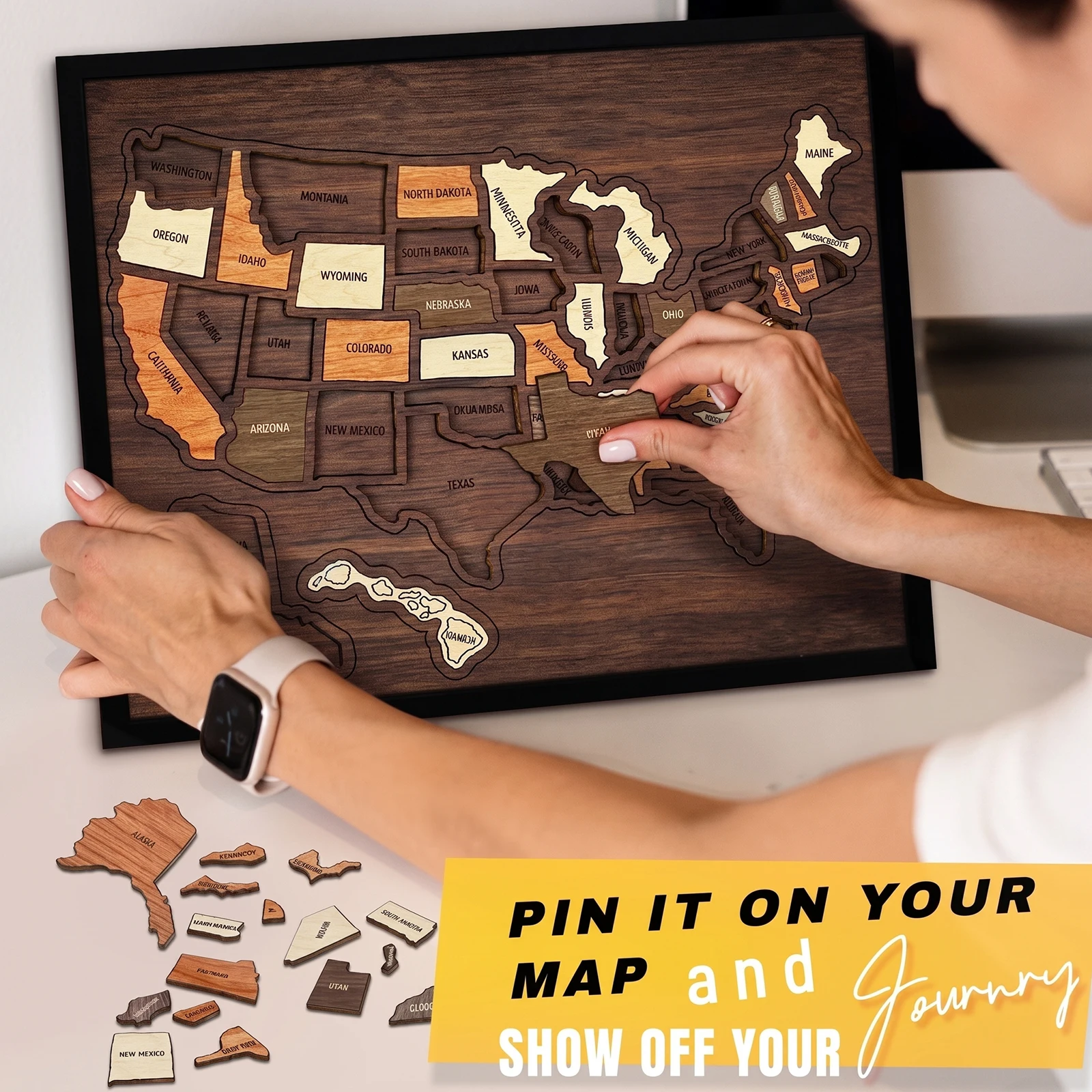 Herbruikbare houten USA-reiska - Woodworking Usa recensie en prijs