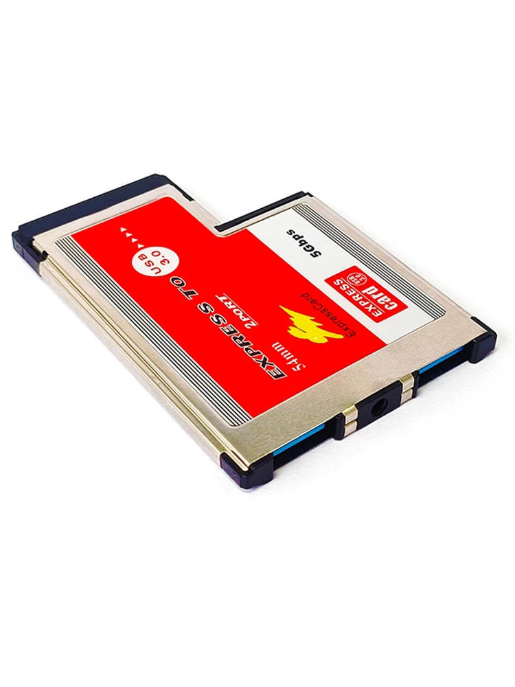 ASM1042 Chip exprescard Laptop Express 54mm gniazdo do 2 portów USB3.0 ExpressCard Adapter 5Gbps konwerter USB do komputer stancjonarny — zdjęcie produktu 7