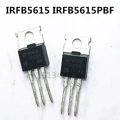 Original New 5pcs/ IRFB5615 IRFB5615PBF  TO-220 150V 35A