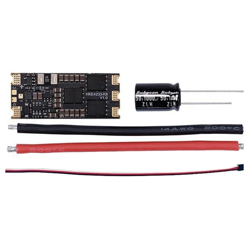 DT23 BL32 50A ESC 2-8S für RC FPV Drohne unterstützt Dshot600 PWM Oneshot Multishot 50A Dauerstrom 65A Spitzenstrom