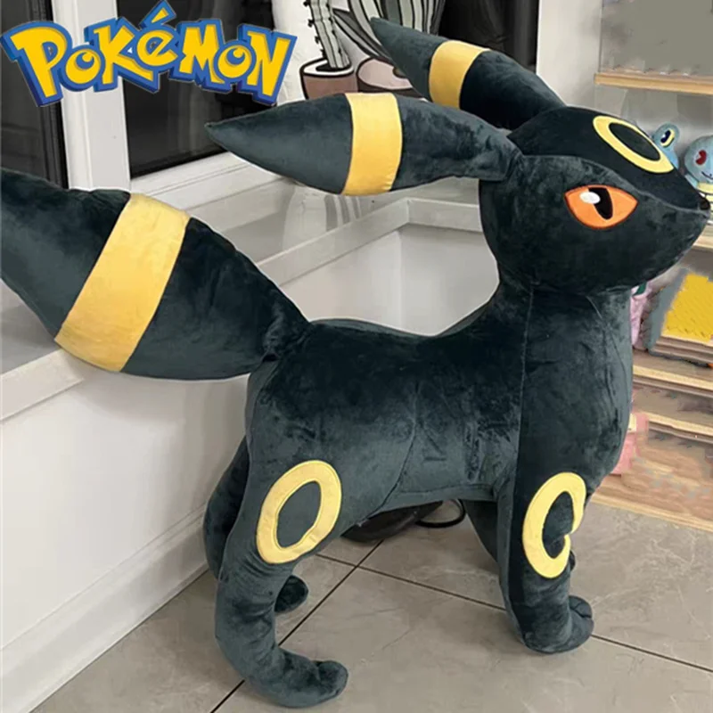 

60cm New Pokemon Large Umbreon Espeon Glacia Plush Toy Stuffed Animals Doll Throw Pillow Room Decoration Kids Birthday Gift