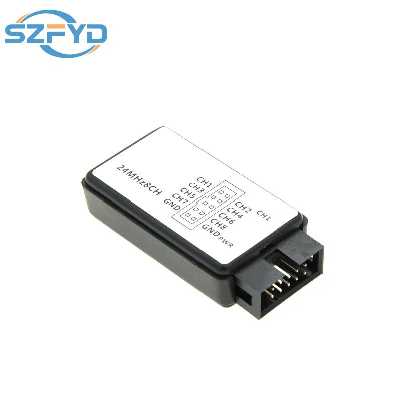 USB logic analyzer single chip microcomputer suitable for ARM FPGA debugging tool 24M sampling 8 channels image 2