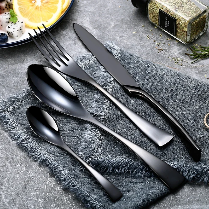 24-Piece Stainless Steel Cutlery Set