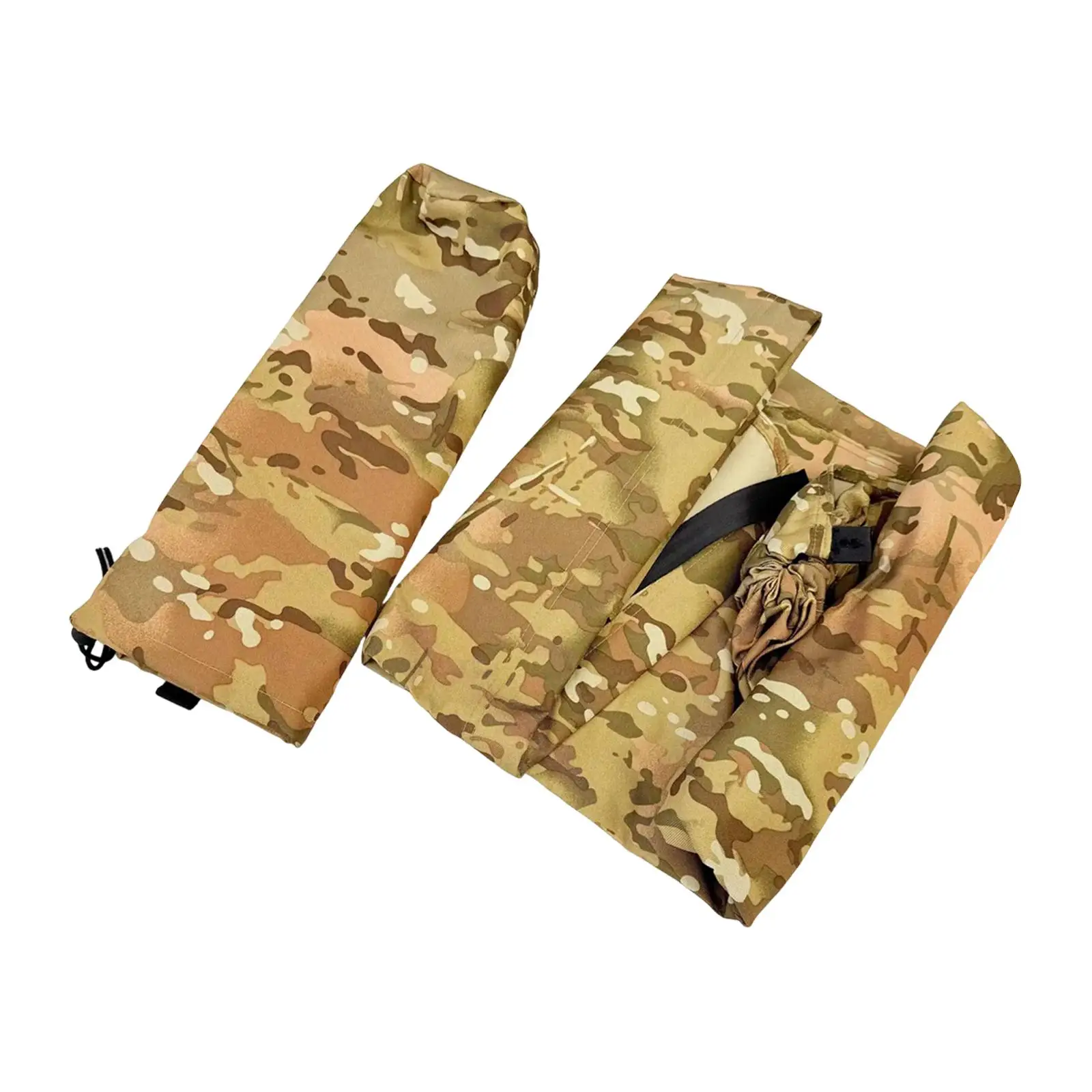 كرسي تخييم مموه، مقعد متأرجح مع حقيبة تخزين، مقعد تخييم على شجرة للسفر #4