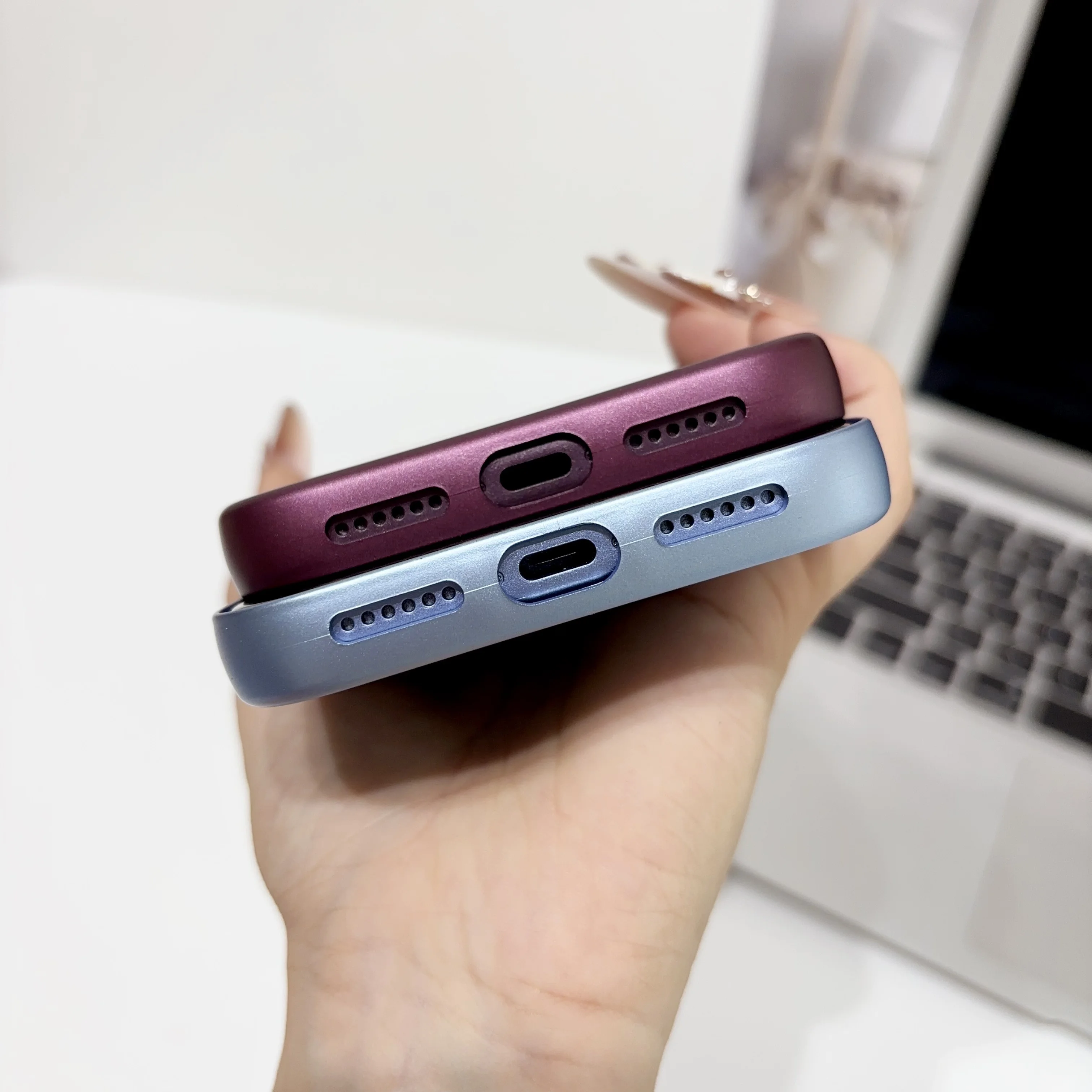 Wabenförmige Wärmeableitende Magnetische Handyhülle für iPhone 18 17 ProMax 16 17E 16E 15 14 13 Pro Max Stoßfeste Schutzhülle – Detail 11