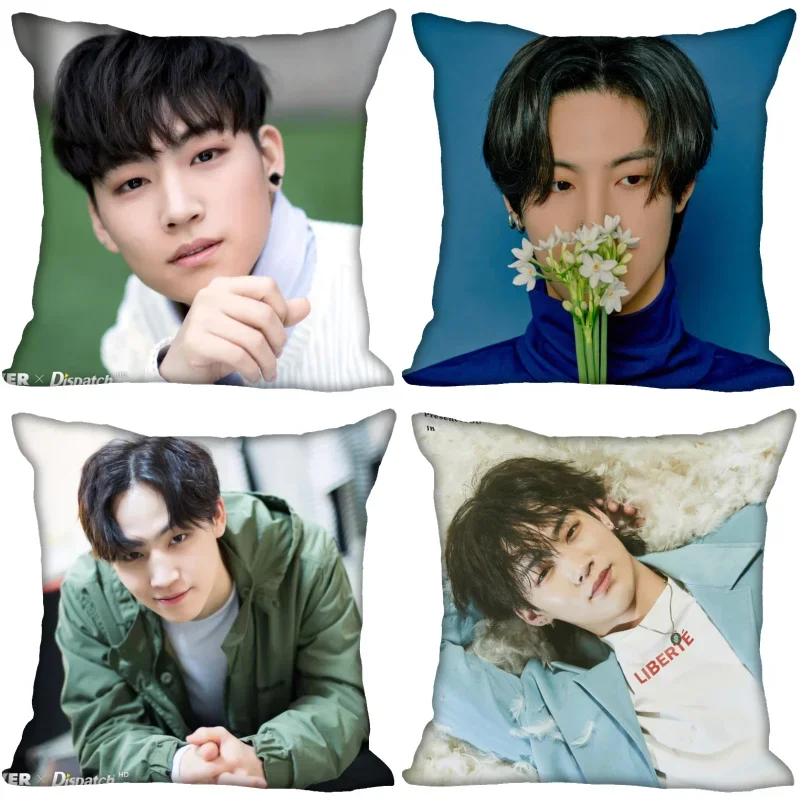 

GOT7 JB наволочка для подушки, спальня, искусственная наволочка, квадратные женские чехлы, атласная ткань, экологически чистые 0519