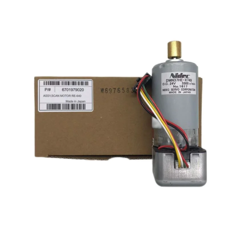 

Jucaili Scan Motor 24V Original for Roland RE-640 Carriage Motor DMN37HE-007 for Roland Printer