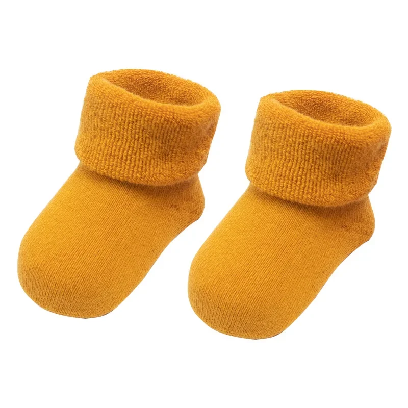 Thicken Baby Socks Autumn Winter Cotton Socks Warm Toddler Boy Girls Thermal Floor Socks Newborn Children Clothing Accessories