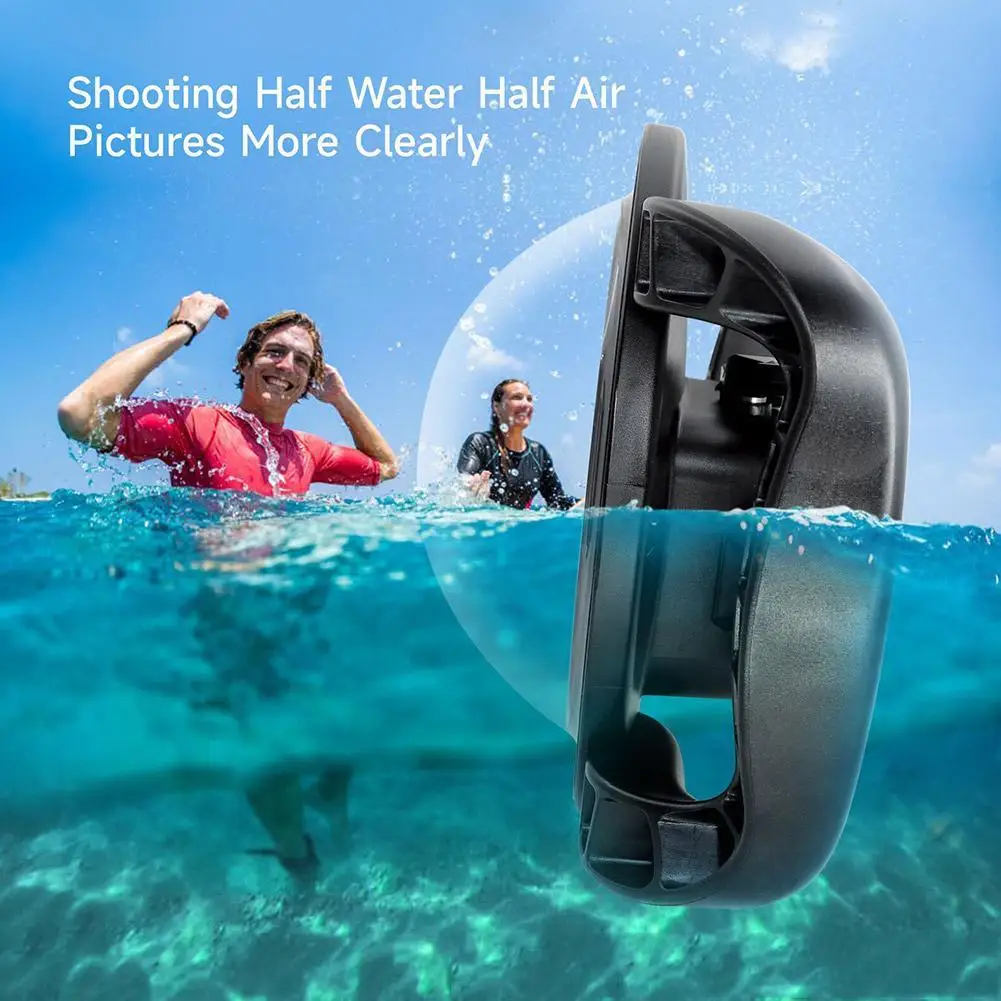 

For Insta 360 ACE Pro Accessories Diving Mask Fish Accessories Face Water Splitting Port Dome Camera Mirror Eye S1V0