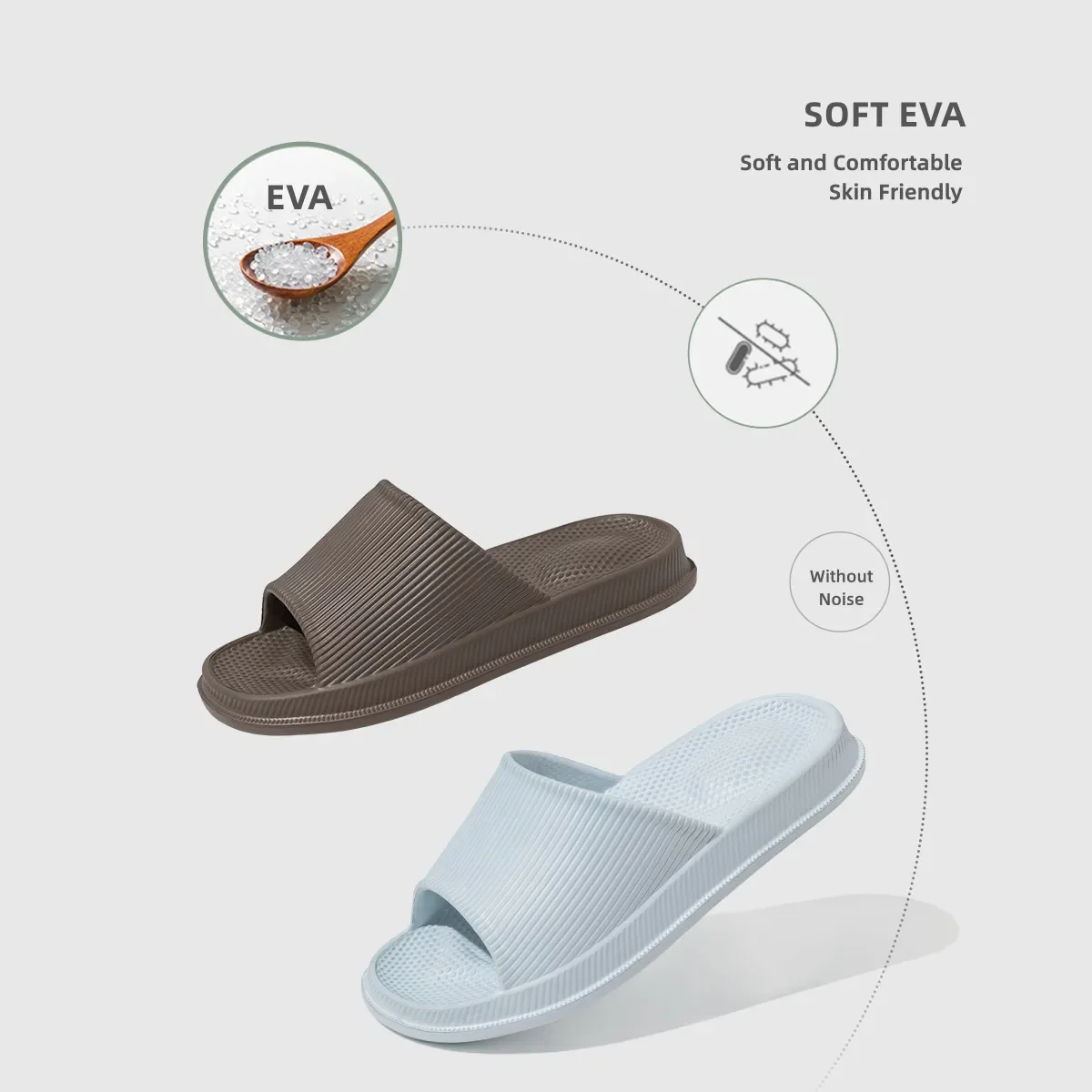 New Men Foot Massage Slippers Women Flip Flops Summer Beach Sandals Soft Platform Shoes Casual Home Bathroom Non Slip Slides