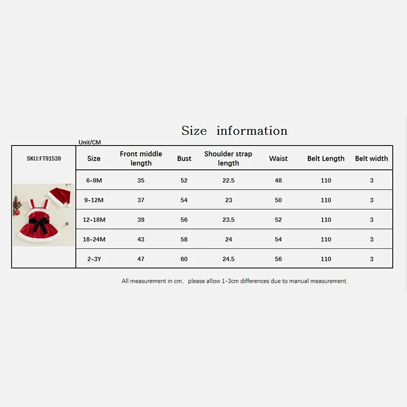 My First Christmas Baby Dresses Hat Red Velvet Sleeveless A-Line Dresses For Girls Clothing New Year Newborn Costume