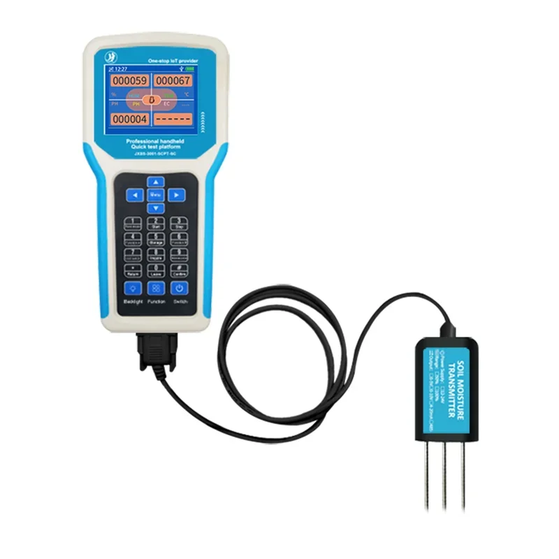 Portable 7in1 Data Logger Integrated Soil Nutrient Moisture Meter Ph Analyzer Soil Npk Sensor