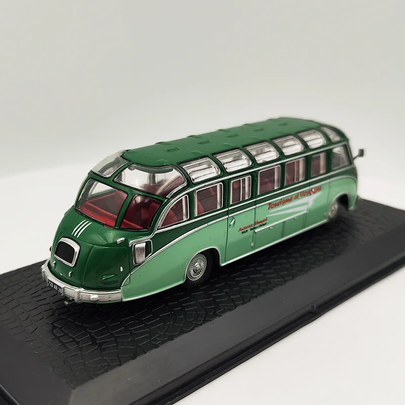 1:72 Scale Diecast Alloy Kassbohrer Setra S8 Bus 1951 Toys Cars Model Classics Nostalgia Adult Collection Souvenir Gifts Display