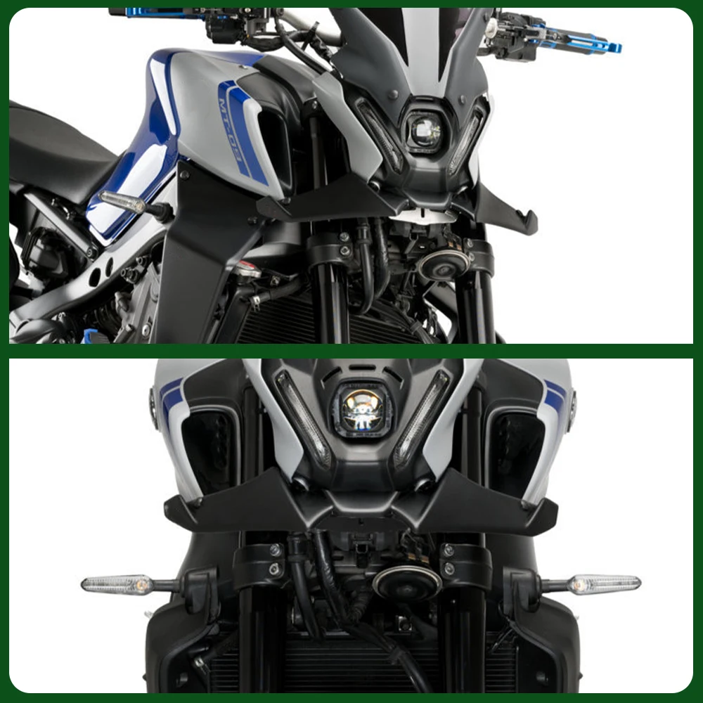 New For YAMAHA MT 09 MT-09 2021 2022 2023 Motorcycle mt 09 MT09 SP Naked Front Spoiler Winglet Aerodynamic Wing Kit Spoiler