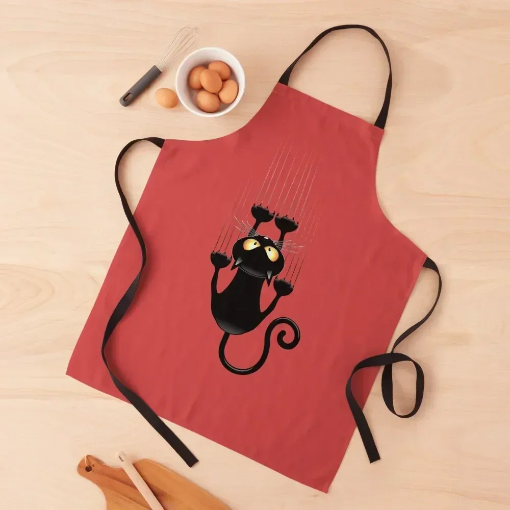 

Scratching Cat - Annoying Habits Apron Kids Chef Accessory painters household woman Apron