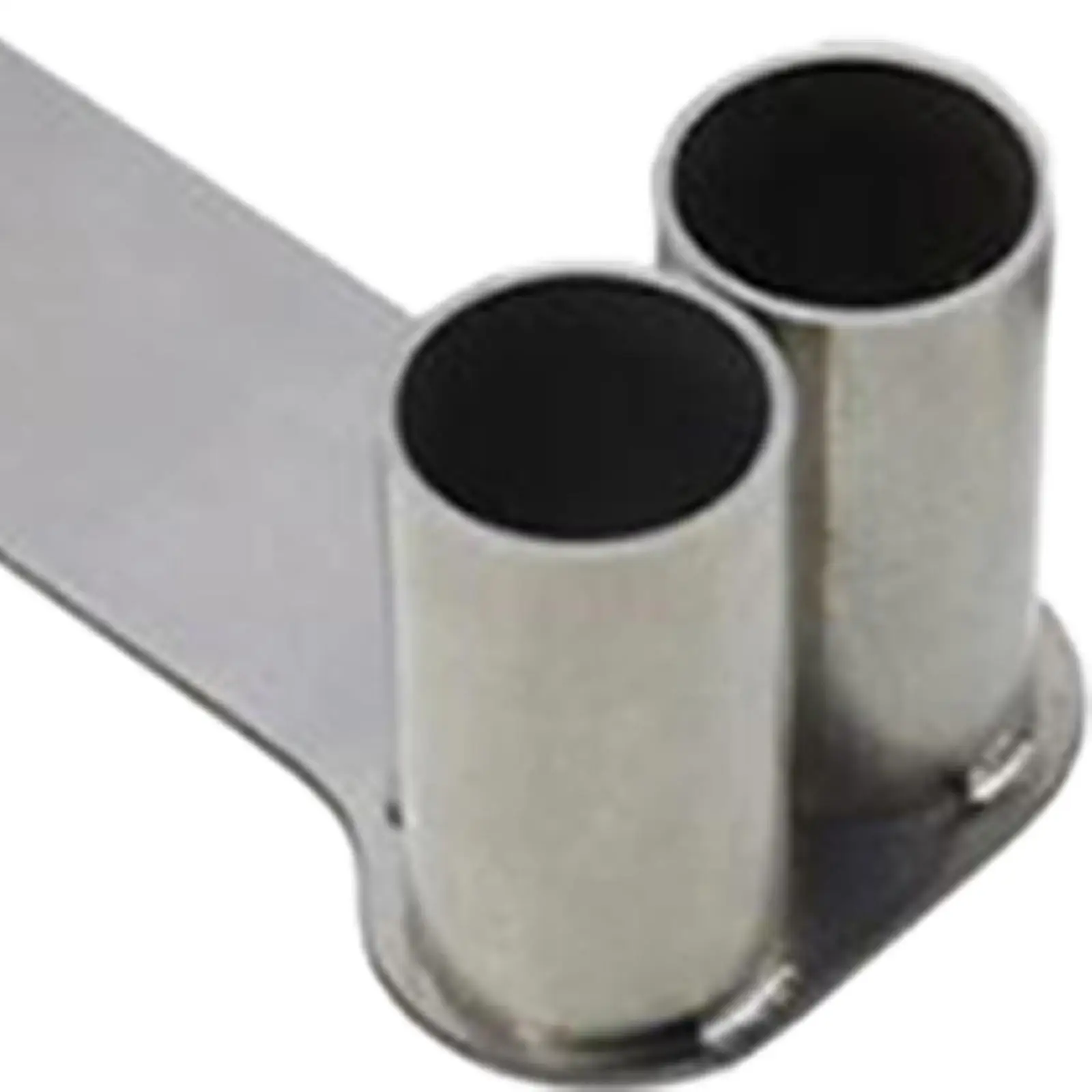 Metal RC Car Exhaust Pipe Double Row Replacement 1/10 Scale Alloy RC Car Parts for Crawler Model