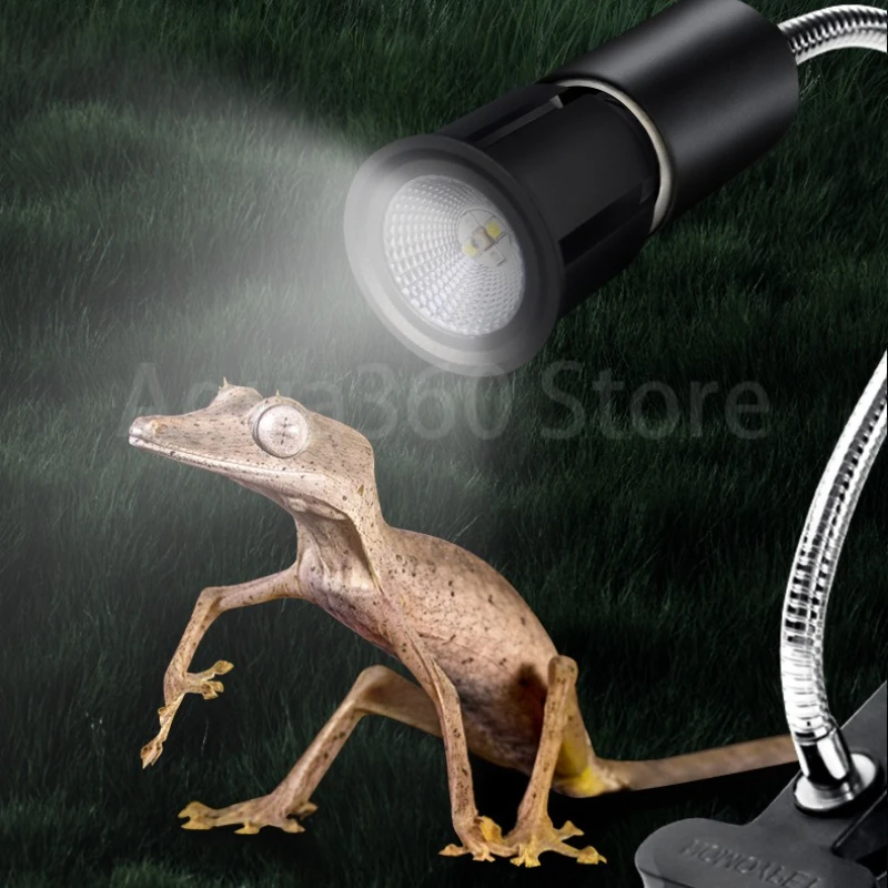 مصباح شمسي LED للزواحف من NOMOY - ضوء معزز للكالسيوم UVA + UVB للتنينات الملتحية والسلاحف - لمبة تشمس كاملة الطيف مع حرارة