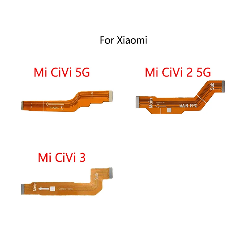 LCD Display Connect Motherboard Cable Main Board Flex Cable For Xiaomi Mi Civi 2 3 5G