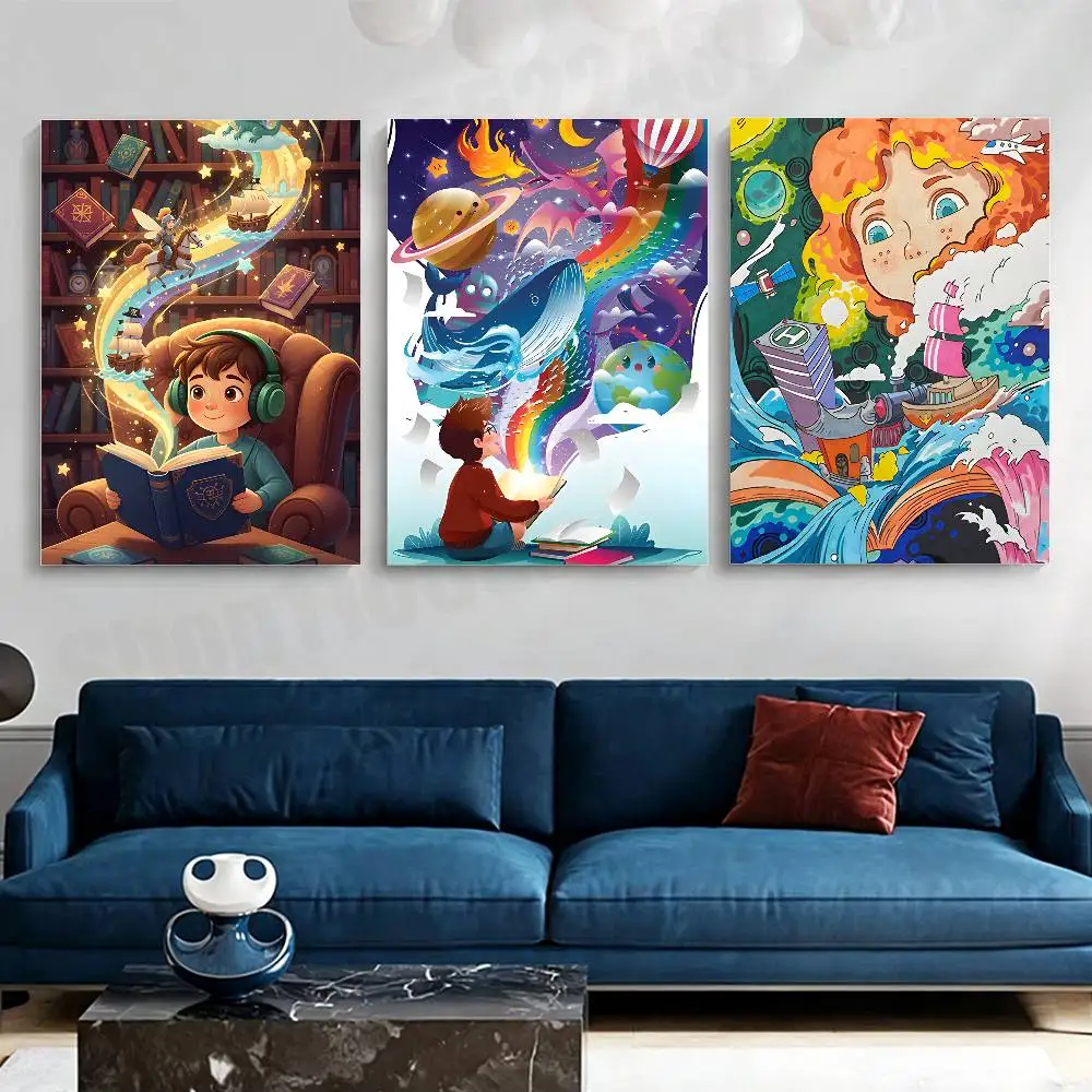 

Creative Ideas Poster For Wall Prints for Living Room Bedroom Office Home Decoration Gift
