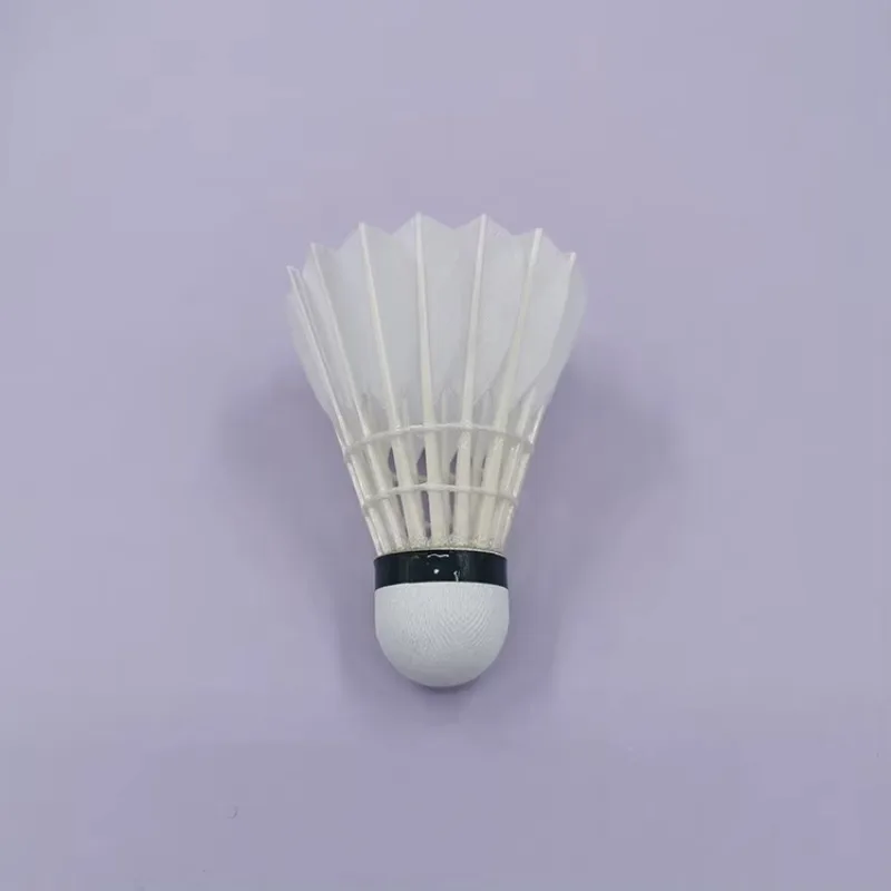 

Soft Wood Nylon with Durable Stable Natural Goose Feather Cork Head for Tournaments