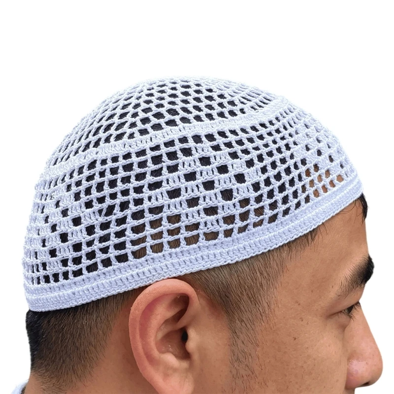 Fashionable Yarmulke Ceremonial Breathable Design Multipurpose Use For Every Age