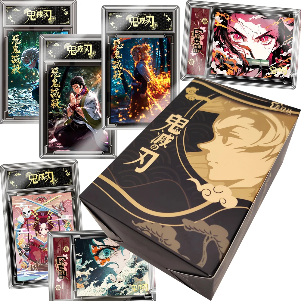 

Popular Anime Demon Slayer Cards For Kids Kamado Nezuko Kanroji Mitsuri Esports Girls Theme Character Card Brick Collection Gift
