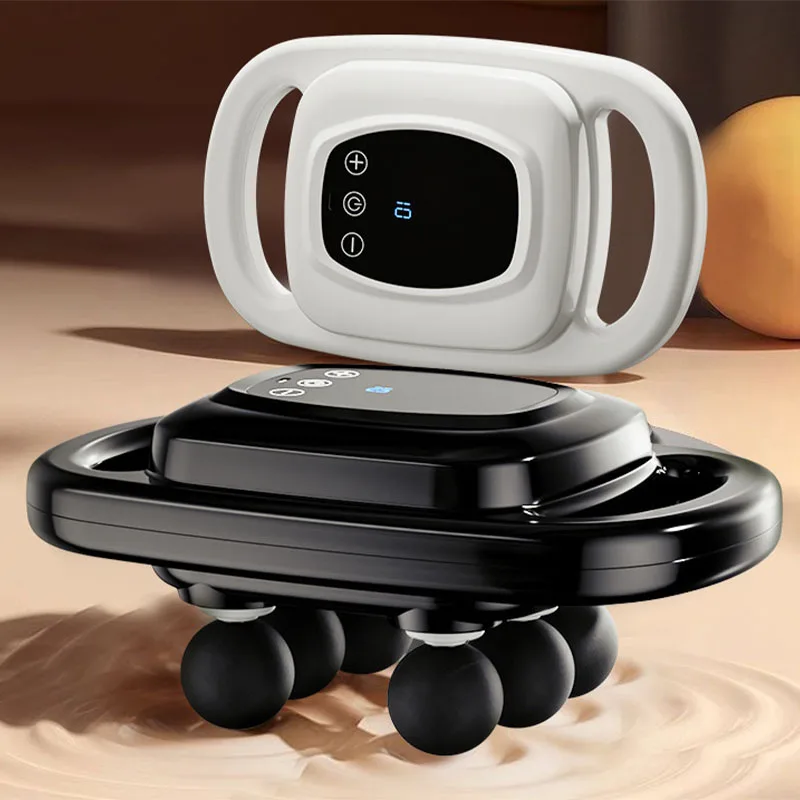 

Массажер для фасции, шестиголовый пистолет для фасции, массажер для спины, талии, ног, тела, плеч, высокочастотный профессиональный расслабление мышц