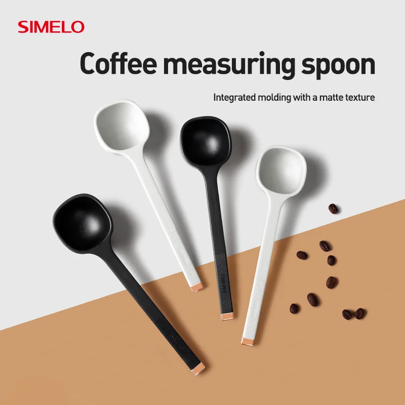 

SIMELO Long Handle Coffee Measuring Spoon ABS Material 10g Quantitative Bean Spoons Kitchen Accessory