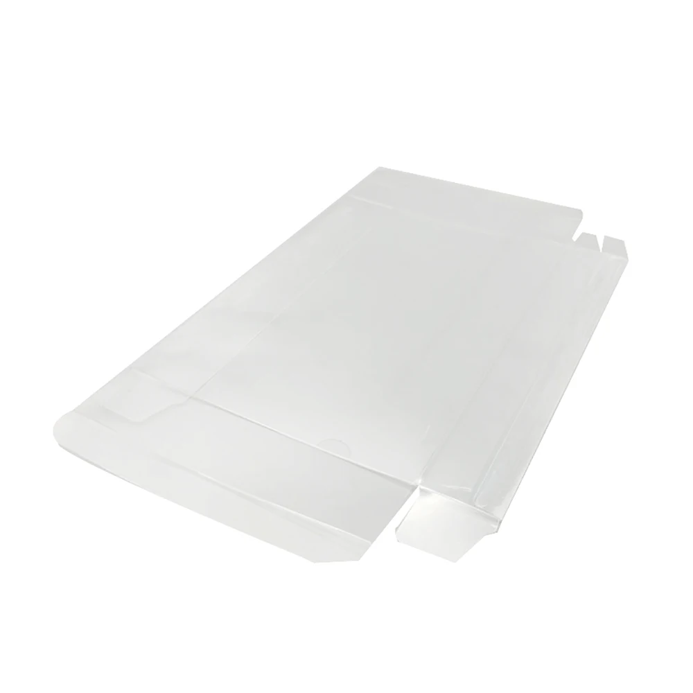 Capa transparente para caixa pet, caixa de proteção para armazenamento de jogos fc, versão japão jp, caixa de coleção de exibição de cartão de jogo