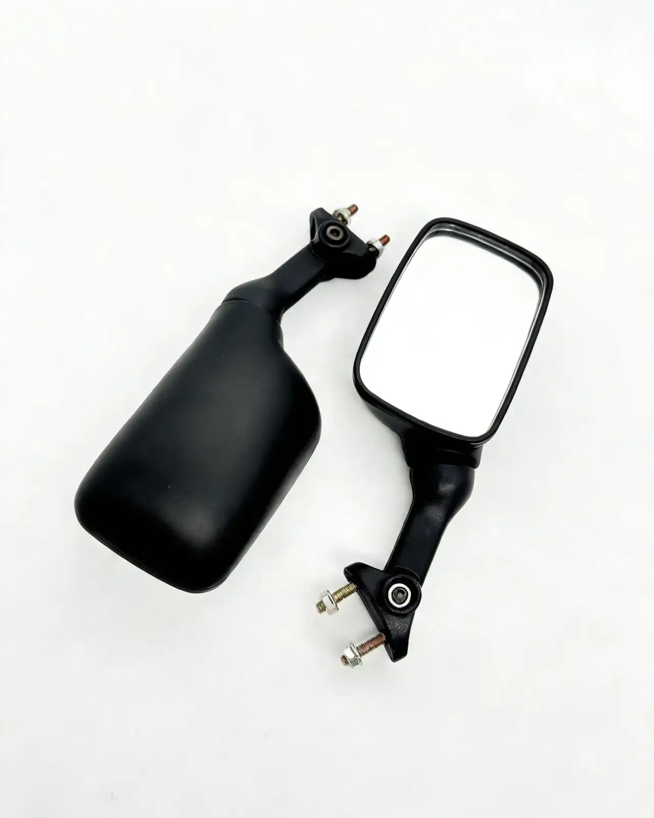 Espejo Retrovisor para Extremo de Manillar de Motocicleta para Kawasaki ZXR250/400 Suzuki GSX400 ZX9R, Accesorios Universales para Extremo de Manillar
