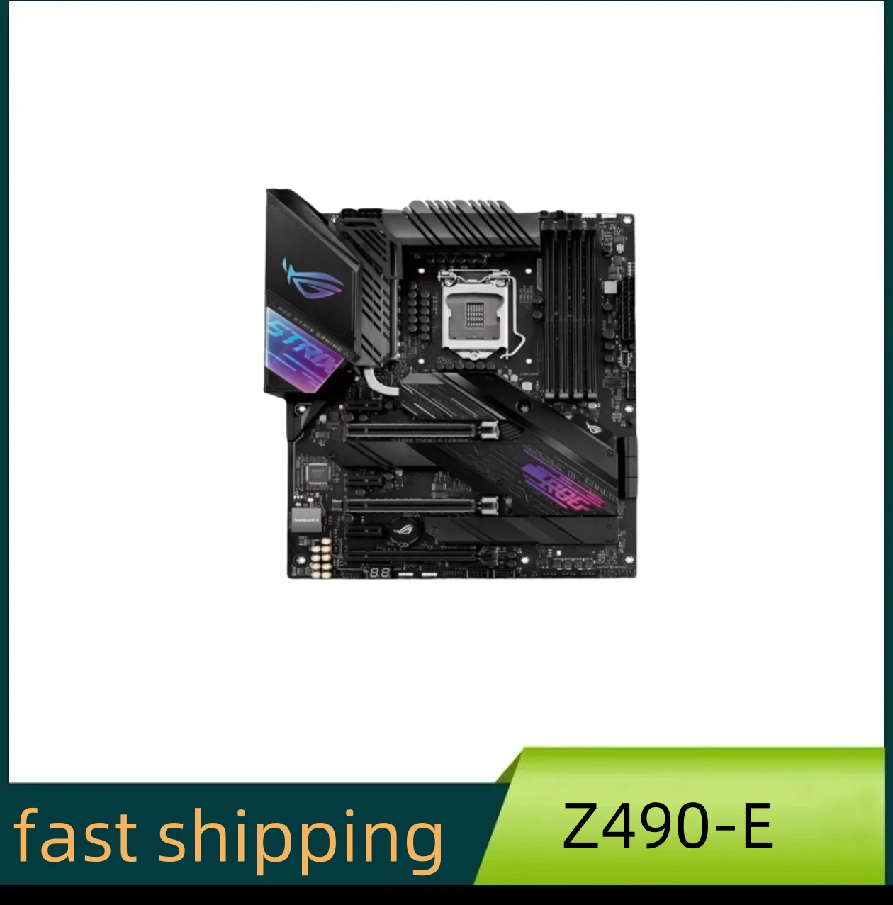 ROG STRIX Z490-E GAMING Motherboard 128GB USB3.2 Type-C M.2 HDMI LGA 1200DDR4 ATX Z490 Mainboard 100% Tested Fully Work