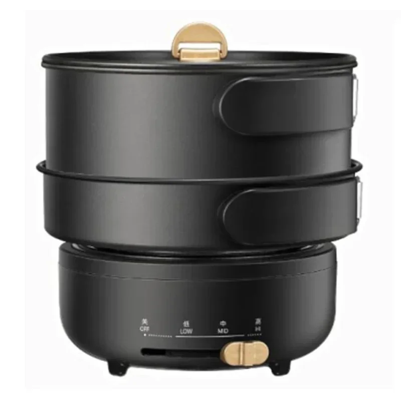 Upgrade Folding Pot Portable Business Trip With Small Multi-functional Cooking And Frying Split Type Electric Hot Pot