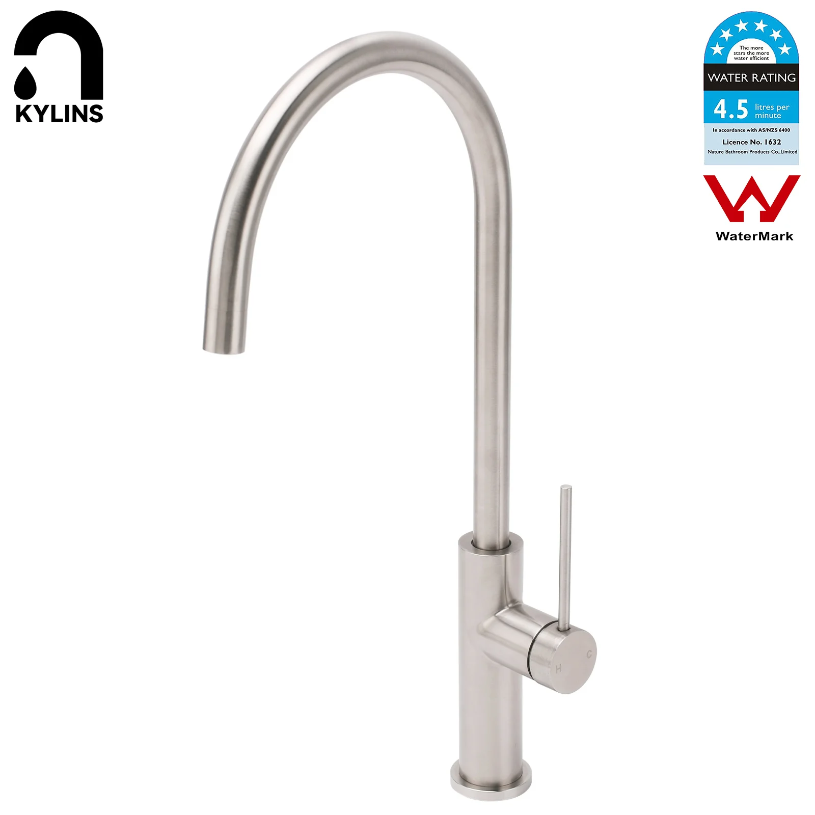 Kitchen Faucet 304 Stainless Steel Rotate Swivel Kitchen Hot Cold Mixer Tap Universal Household Sink Tap Manufacturers Wholesale