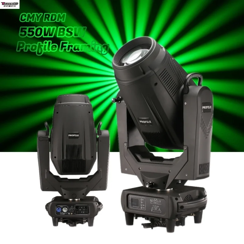 6 pieces CMY RDM 550Watt BSW Beam Spot Wash Profile Framing Event Stage Light Led Moving Head Light