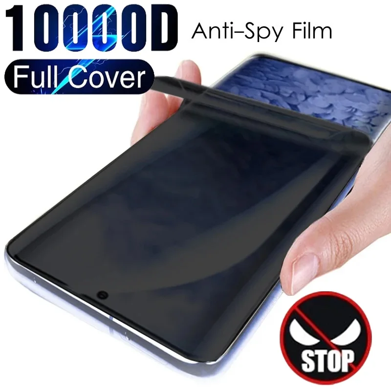 Anti-Spy Privacy Hydrogel Film Screen Protector For Infinix Smart 8 Hot 40i Hot 40 Pro Zero 30