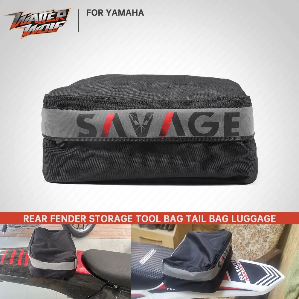 

YZ WR Enduro Off Road Задние сумки для инструментов Хвостовое крыло Сумки для хранения для Yamaha WR250 WR450 YZ426F YZ450F XT 125 250 660 YZ125 YZ250