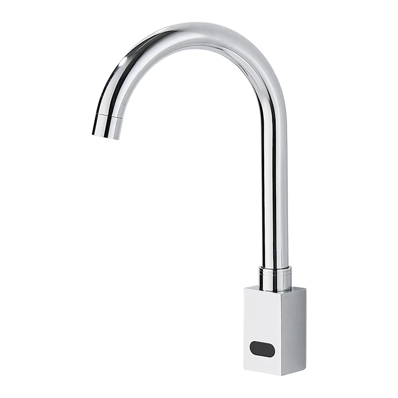 Fully automatic intelligent sensing faucet that can rotate into the wall for hospital operating rooms