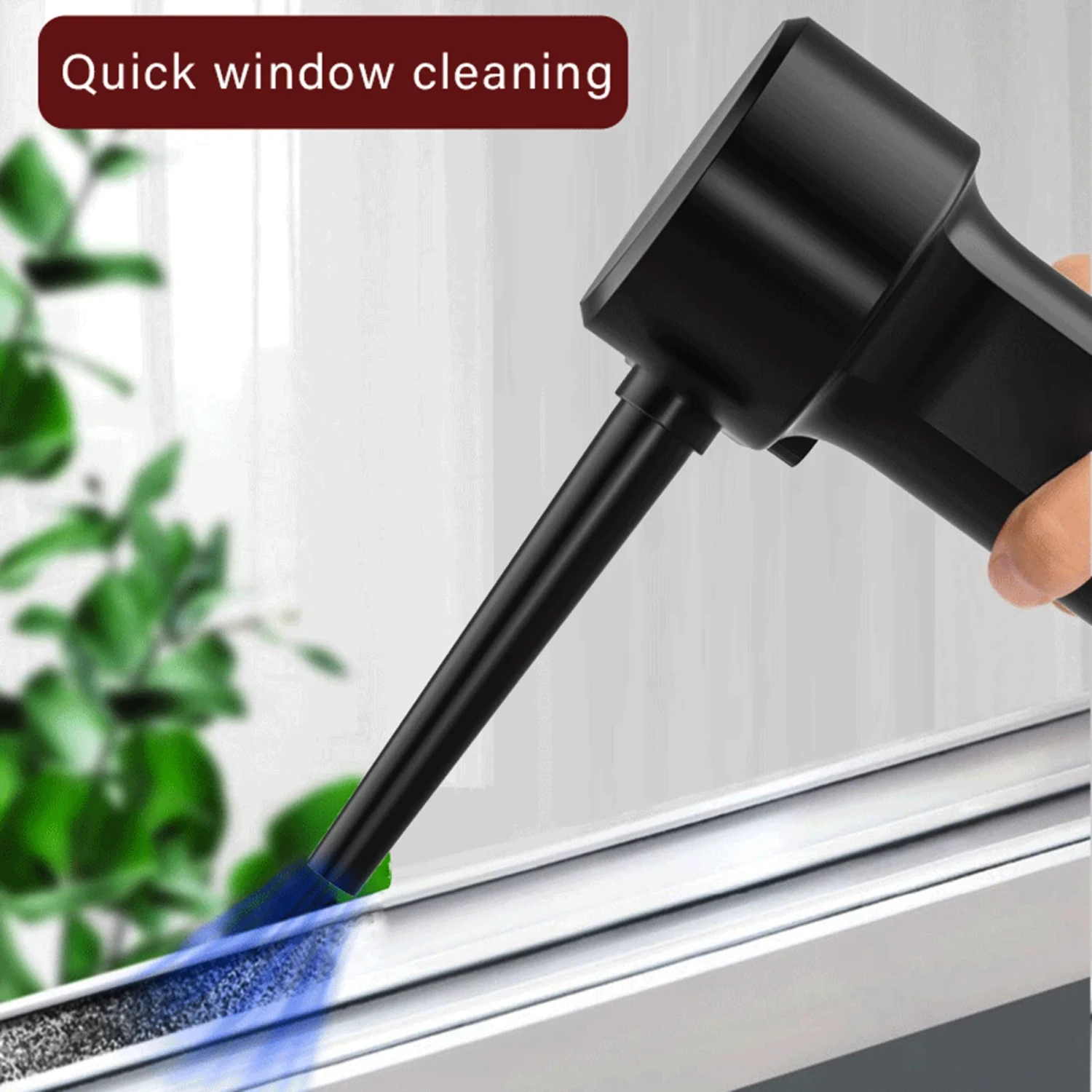 51000RPM Wireless Air Duster Adjustable Cordless Air Blower Compressed Dust Blowing Gun Handheld Keyboard  Camera Cleaner